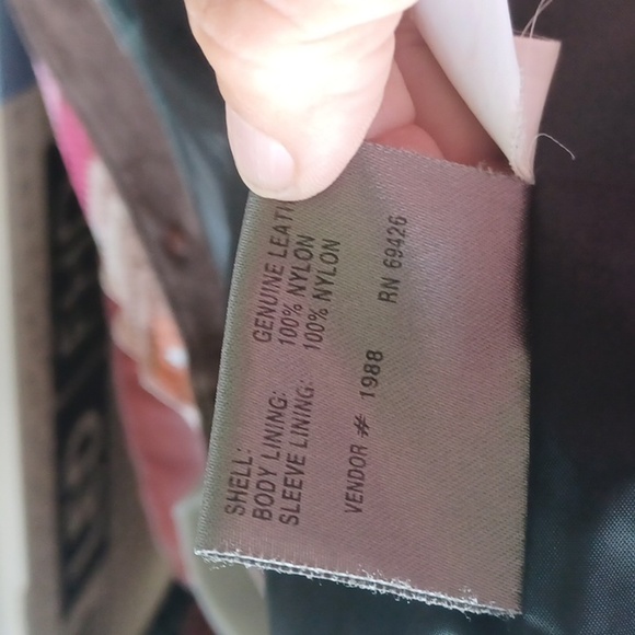 Wilsons Maxima BLACK LEATHER JACKET, cowgirl look, snap closure - Picture 8 of 8